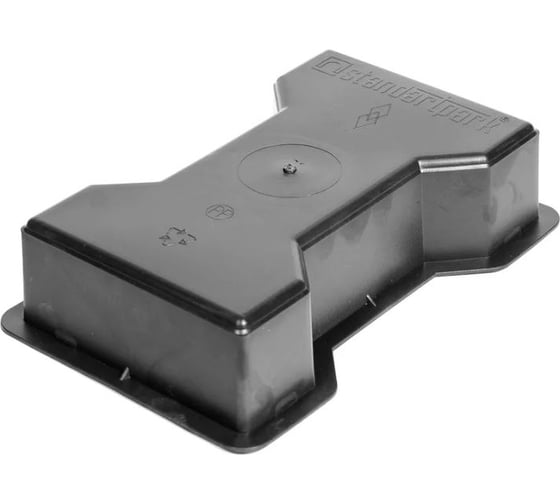 Форма для брусчатки Standartpark двойное т орнамент, готовое изделие 225x135x56 мм, упаковка 10 шт Ф11010