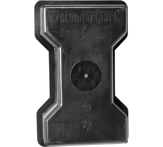 Форма для брусчатки Standartpark двойное т, готовое изделие 225x135x56 мм, упаковка 10 шт Ф11008