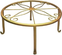 Подставка под кашпо Homium Flower, на ножках, золотая standIron10gold