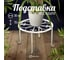 Подставка под кашпо Homium Flower, на ножках, белая standIron10white 2