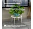 Подставка под кашпо Homium Flower, на ножках, белая standIron10white 4