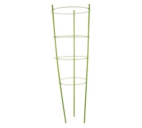 Круглая поддержка для растений h 90см, металл в пластике, 4кольца PALISAD 644025