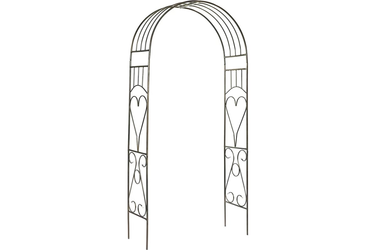 Арка ООО Ярмарка-Тверь Лето-2 разборная, большая, без горшков, бронза Т1209