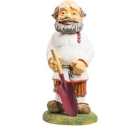 Дед с лопатой ФлораПласт Н-63см, L-29см, В-28см 069041