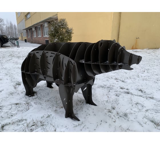 Медведь из металла (декор) Резка Металла 1154