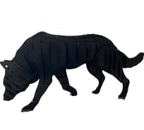 Волк следопыт из металла (декор) Резка Металла 11693