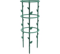 Мини шпалера для растений EDA, 25x66,3 см, сборная (кольца-3 шт., стойки-9шт., колышки-3 шт.) полипропилен PP 013947 V.CA