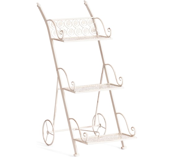 Цветочница Tetchair 2 шт Secret de Maison LADDER ( mod. PL08-10000 ) металл, 37x50x80 см, antique white 21142