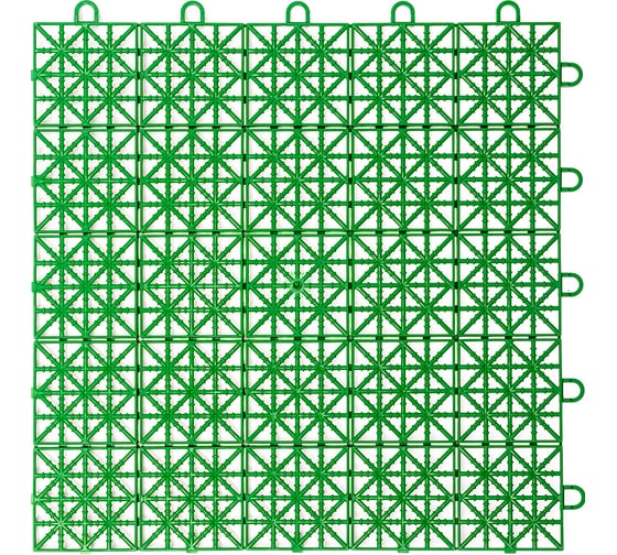 Модульное покрытие KIMRIK 33x33 см, 9 шт, зеленый KG110301