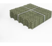 Модульное покрытие KIMRIK 33x33 см, хаки, 9 шт KG110305