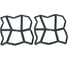 Садовая дорожка KIMRIK, 44x44 см, толщина 40 мм, черная, 2 шт KG000652 1