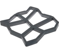 Садовая дорожка KIMRIK, 44x44 см, толщина 40 мм, черная KG000645