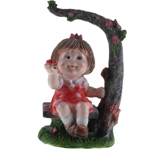 Садовая фигурка Park Девочка на качелях 169342