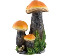 Садовая фигурка Park Гриб-подосиновик тройной H-21 см 169355