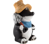 Садовая фигурка Park Крот в шляпе Н-45 см 169349