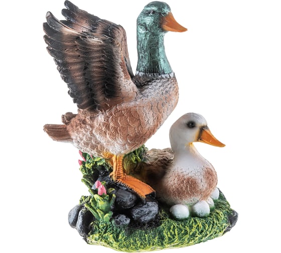 Садовая фигурка Park Утка с селезнем H-35 см 169441