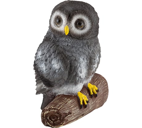 Садовая фигурка Park Навесная сова на ветке H-23 см 169389