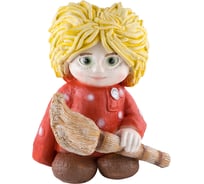 Садовая фигурка Park Домовой с веником Н-39 см 169418
