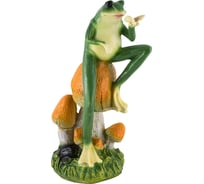 Садовая фигурка Park Лягушка с бабочкой H-39 см 169424
