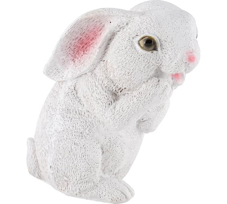 Садовая фигурка Park Зайка белый H-16 см 169436