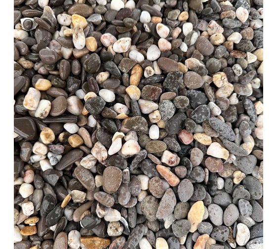 Галька морская StoneTent коричневая, фракция 20-40 мм, 25 кг БП-00000876