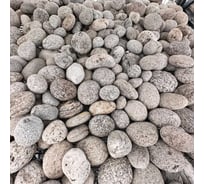 Галька речная StoneTent альбинос, фракция 60-90 мм, 15 кг БП-00000870