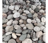 Галька речная StoneTent разноцветная, фракция 40-70 мм, 10 кг БП-00000865
