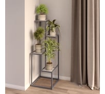 Подставка для цветов НАЙДИ графит, ателье светлое LFS-774298