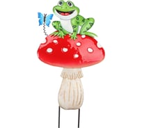 Штекер садовый PARK Лягушка на мухоморе 108901