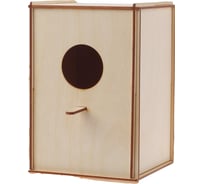 Скворечник Greengo 20x13.5x13.5 см, разобранный 4272891
