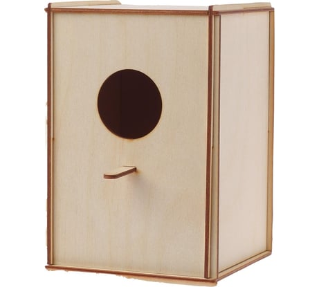 Скворечник Greengo 20x13.5x13.5 см, разобранный 4272891