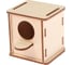 Декоративный скворечник Greengo Кубик 6х6х6 см 6478022 1