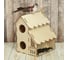 Скворечник с кормушкой Greengo Домик для гостей 20x16x23 см, разобранный 5048153 6
