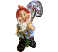 Садовая фигурка Голден крафт Гном большой с лопатой Н-72см ФП358