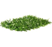 Декоративная панель Greengo белые цветы 40х60 см, 4 шт. 2635874