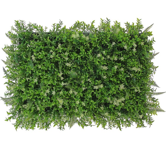 Декоративная панель Greengo белые цветы 40х60 см, 4 шт. 2635874