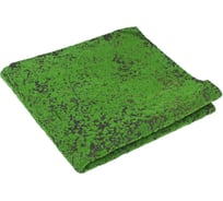 Декоративный искусственный мох Greengo 1х1 м, зеленый на черном 5203156