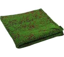 Декоративный искусственный мох Greengo 1х1 м, зеленый с щепой 5203155