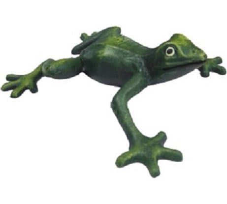 Лягушка декоративная из чугуна, вес 0,71 кг GLQ ДжиЭлКью 7288