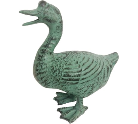 Гусь декоративный из чугуна, вес 3 кг GLQ ДжиЭлКью 9688