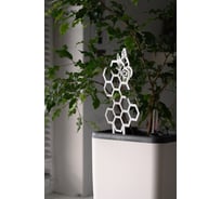 Декоративная опора ООО СКП Соты с Бабочкой 350х160 мм, 1 мм СД-043Б