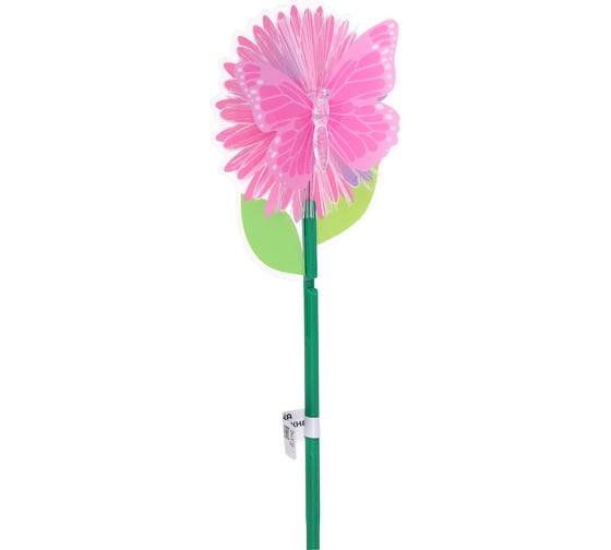 Фигурка на стержне Inbloom Бабочка, 1LED, 1 реж., 11х28х3см, PS, PMMA, PVC, PP, 3xLR44 153-179