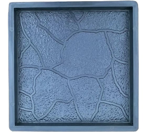 Формы для тротуарной плитки Формыпласт Тучка-н 30x30x3 см, в комплекте 10 шт 2779