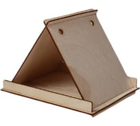 Сборная кормушка для птиц Greengo Треугольный магнит Дарим Красиво 4804798