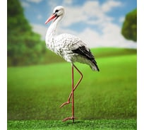 Садовая фигура Сималенд Аист малый №1 50х10х25 см 2900320