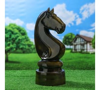 Садовая фигура Сималенд Конь черный, 54 см 3536410