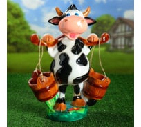 Садовая фигура Сималенд Корова с ведрами 47 см 4364045