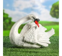 Садовая фигура Сималенд Лебедь средний 30х20х21 см 1148474