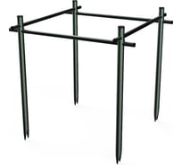 Ограждение GRILLUX Pillar 800x800 мм, зеленое ВЗР2521-01