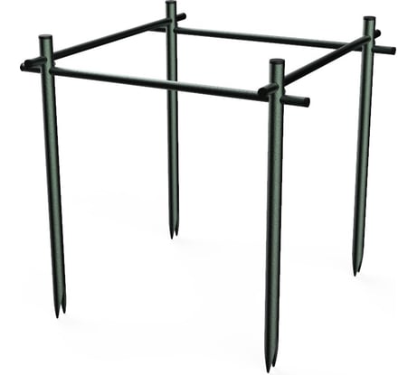 Ограждение GRILLUX Pillar 800x800 мм, зеленое ВЗР2521-01